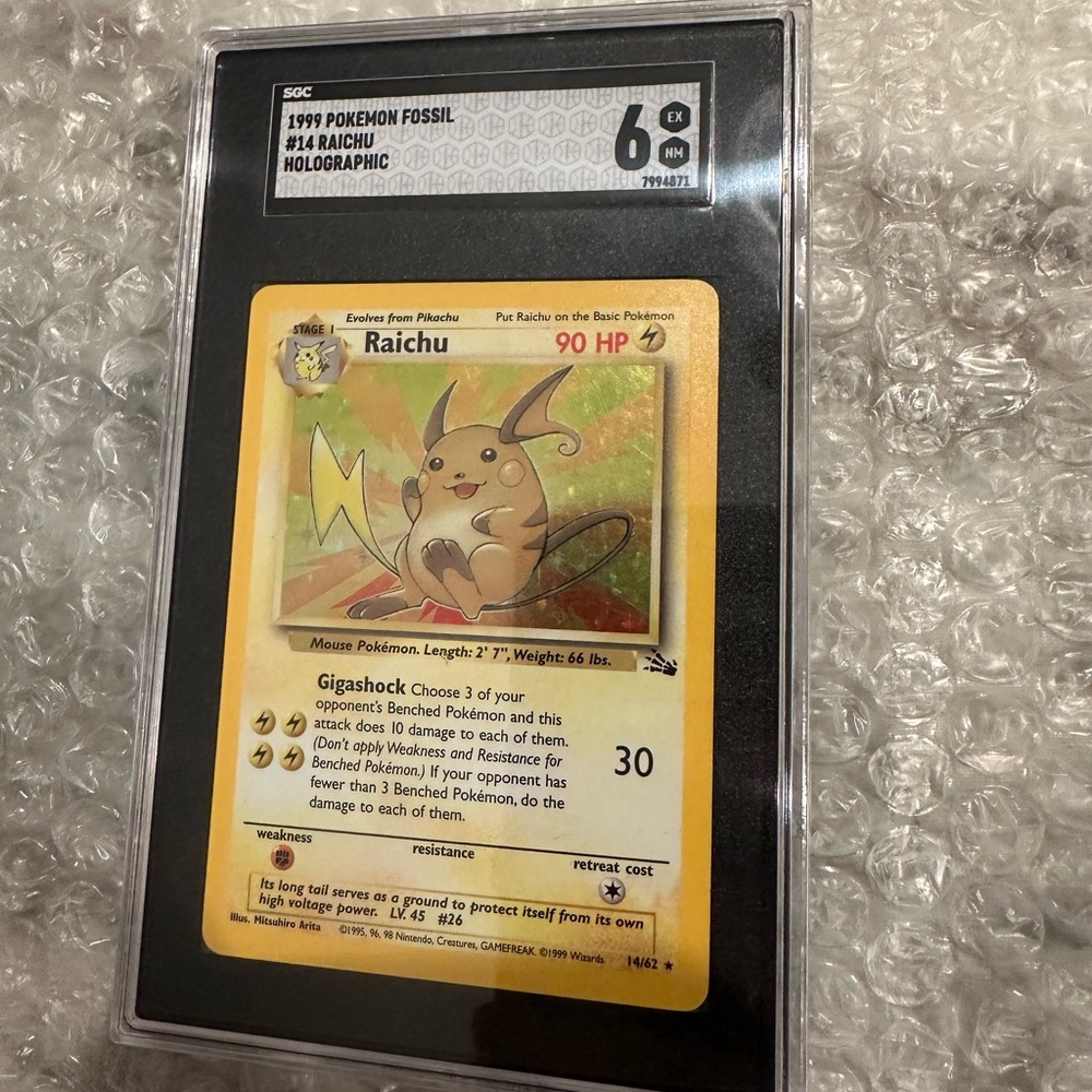 Graded Pokémon Trading Cards